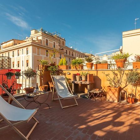 Bright And Comfy Terraced Apartment In Trastevere Roma Exterior foto