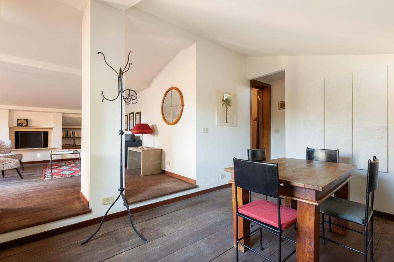 Bright And Comfy Terraced Apartment In Trastevere Roma Exterior foto