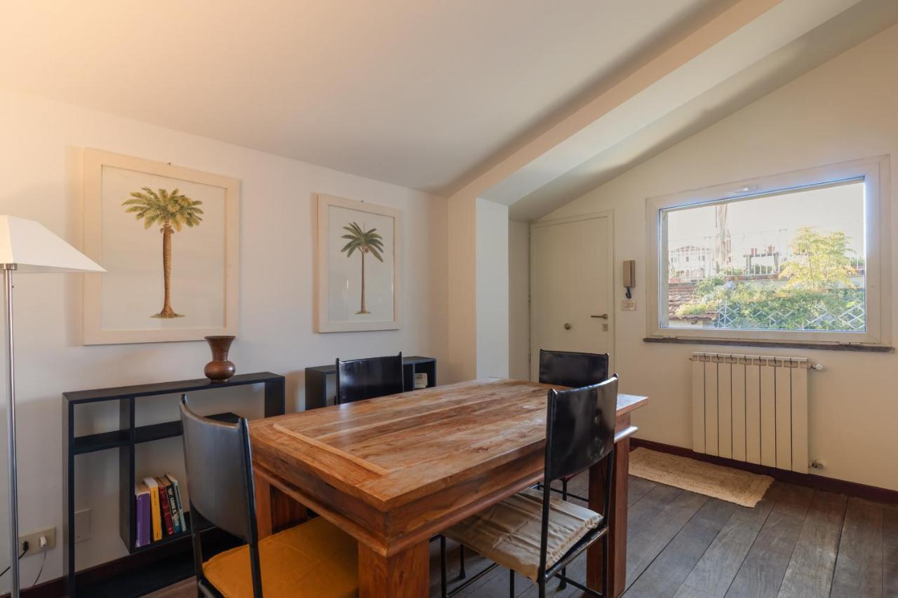 Bright And Comfy Terraced Apartment In Trastevere Roma Exterior foto