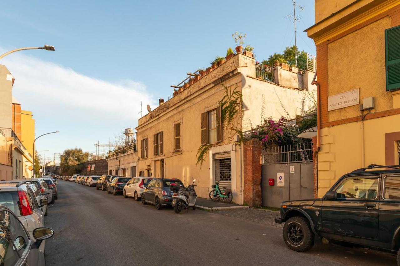 Bright And Comfy Terraced Apartment In Trastevere Roma Exterior foto